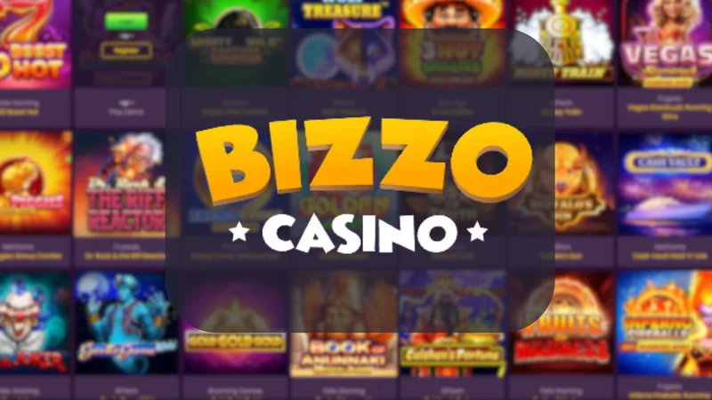 Bizzo Casino bonuses interface showing welcome package and promotions